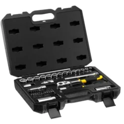 Jogo de Chaves de Caixa 3/8" STANLEY 45 Peças