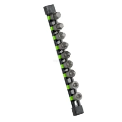 JUEGO DE 9 PUNTAS CORTAS ALLEN CON VASO DE 3/8"