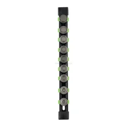 JUEGO DE 9 PUNTAS CORTAS ALLEN CON VASO DE 3/8"