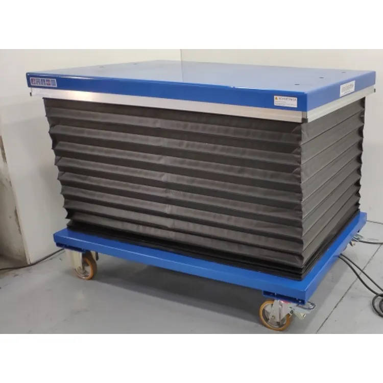 Mesa Elevatória Elétrica com Fole e Rodas ND