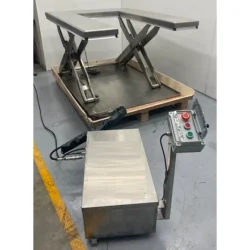 Mesa Elevatória Extra-Plana em U Inox AISI 304 ND 1500 kg 380V