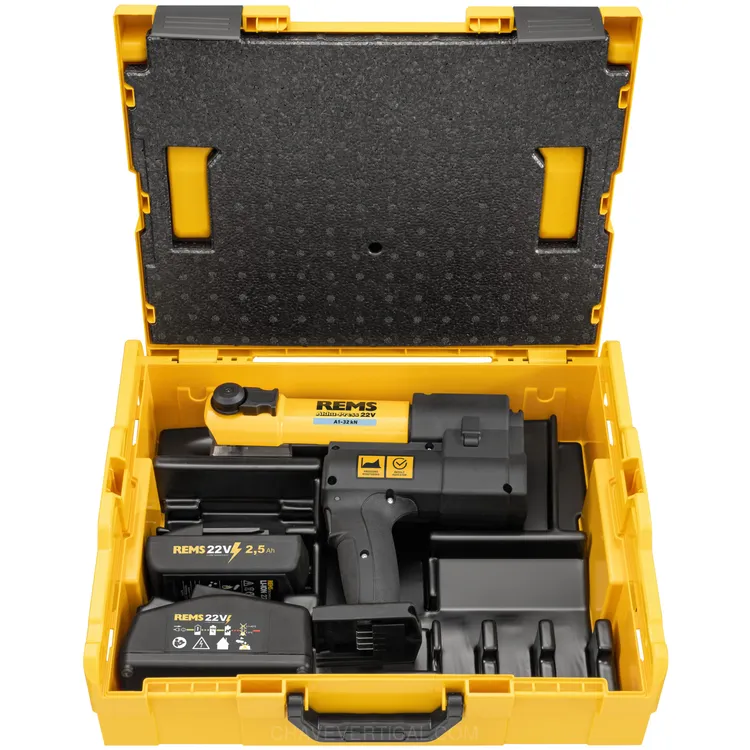 Prensa Radial a Bateria REMS Akku-Press 22V ACC 380 W 10-108 mm