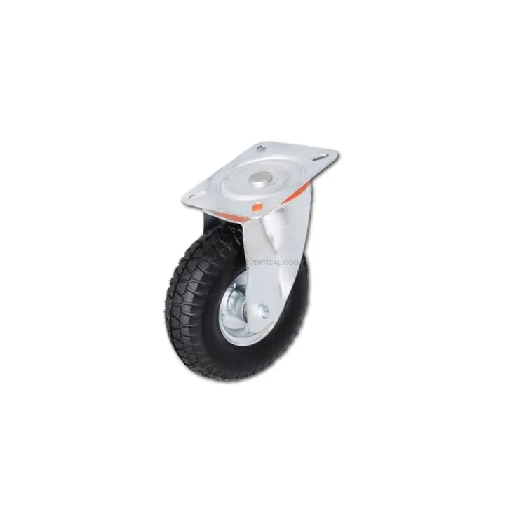 Roda Pneumática ND Ø 260 mm 4 Lonas Suporte Rotativo
