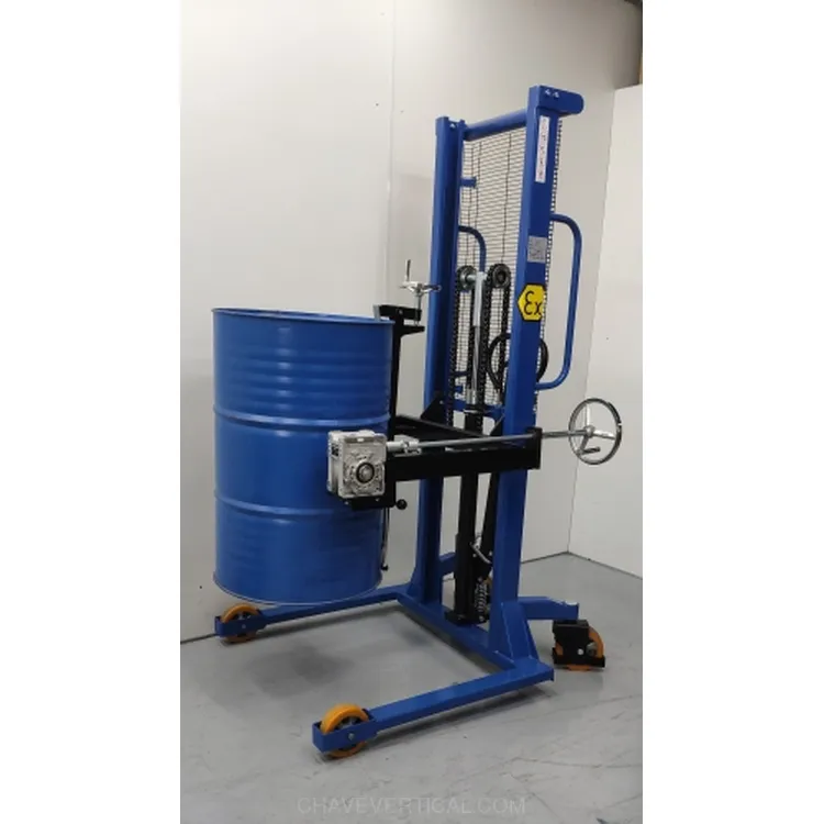 Stacker Rotador de Bidões ATEX ND 350 kg