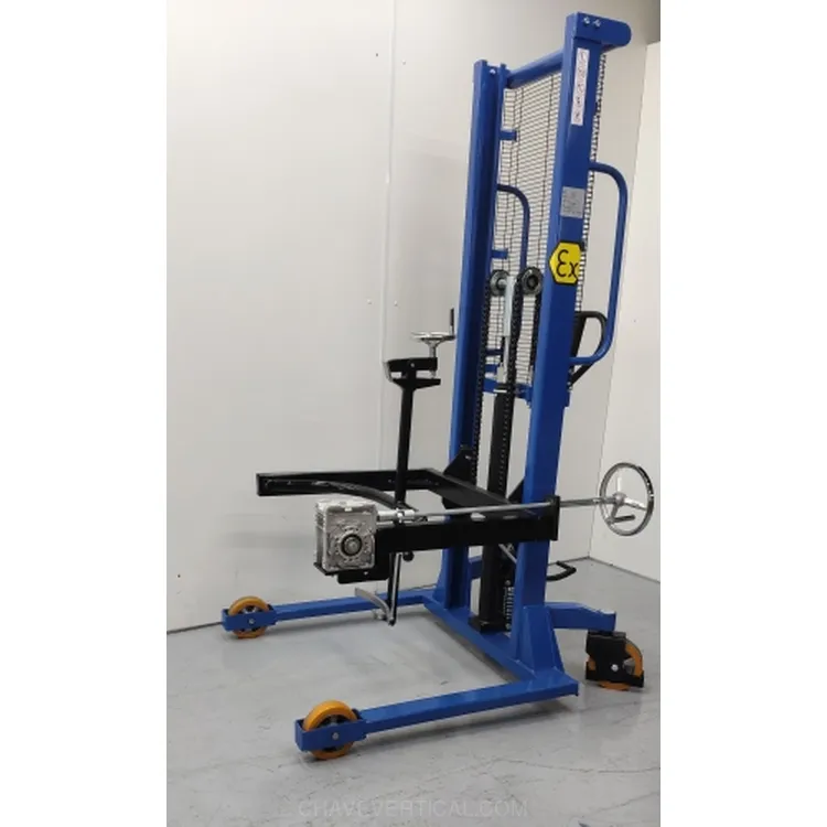 Stacker Rotador de Bidões ATEX ND 350 kg