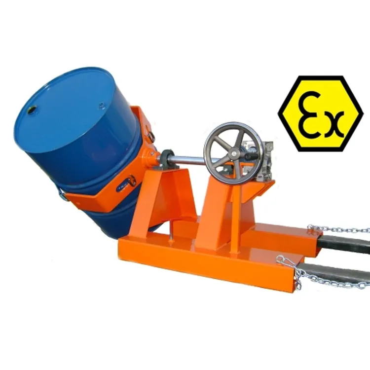 Virador de Bidões para Empilhador ND 200 L 360 kg 360°