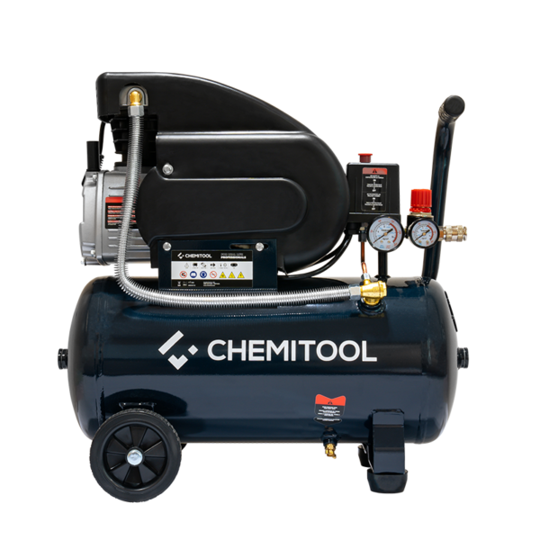 Compressor de Pistão Coaxial CHEMITOOL 24 L 2 HP 10 BAR