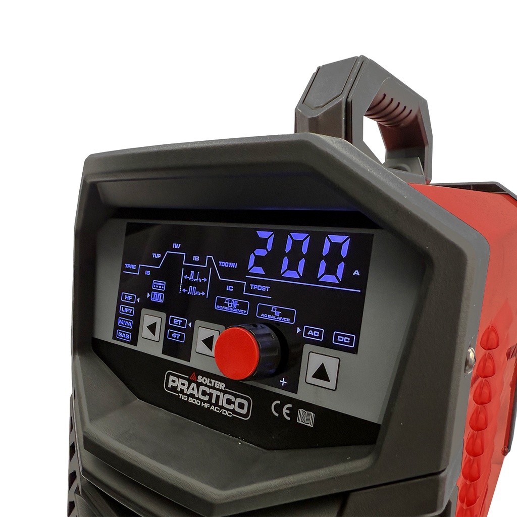 SOLTER PRACTICO TIG 200 HF AC/DC - imagem 5