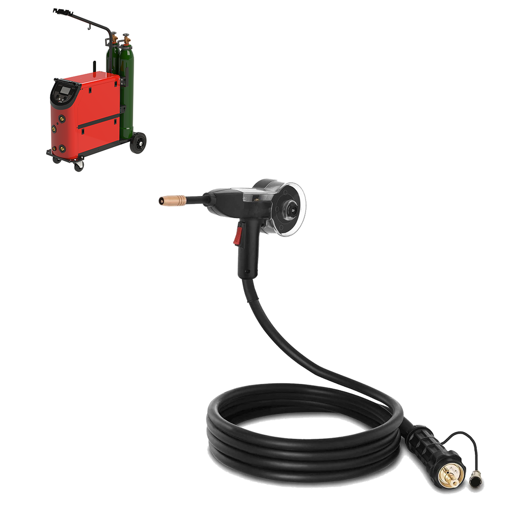 Tocha Spool Gun SOLTER com AEROPROCESS TRIO