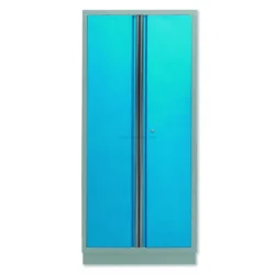 Armário Modular de Oficina METALWORKS MWCOMB Azul/Cinzento 2000X915X458 MM