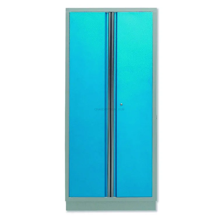 Armário Modular de Oficina METALWORKS MWCOMB Azul/Cinzento 2000X915X458 MM