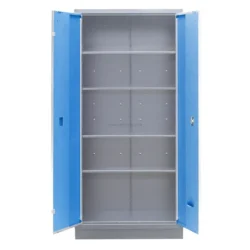 Armário Modular de Oficina METALWORKS MWCOMB Azul/Cinzento 2000X915X458 MM