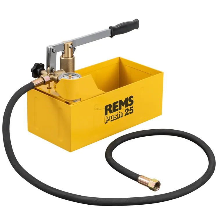 Bomba Manual de Teste de Pressão REMS Push 25 25 BAR 9 L