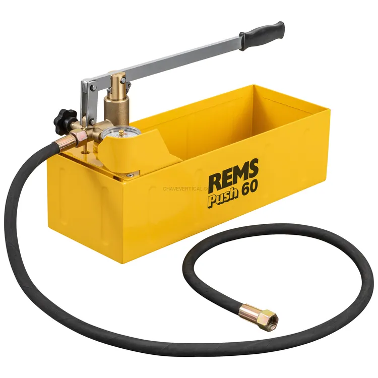Bomba Manual de Teste de Pressão REMS Push 60 60 BAR 12 L Bomba Manual de Teste de Pressão REMS Push 60 60 BAR 12 L