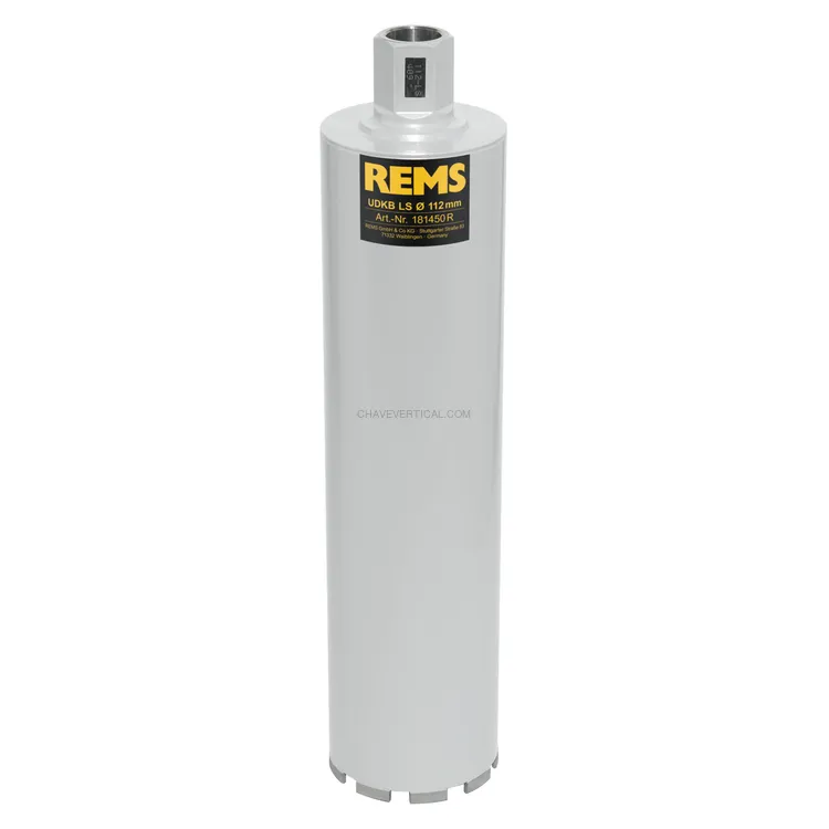 Coroa Diamantada REMS UDKB LS 112 x 420 MM UNC 1 1/4