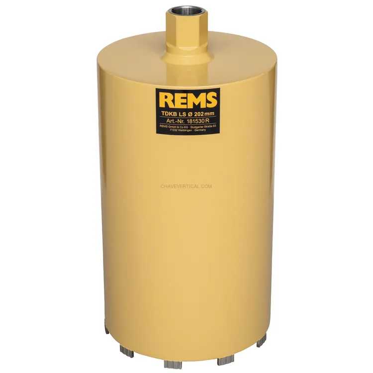 Coroa Diamantada Seca REMS TDKB LS 202 x 320 MM UNC 1 1/4