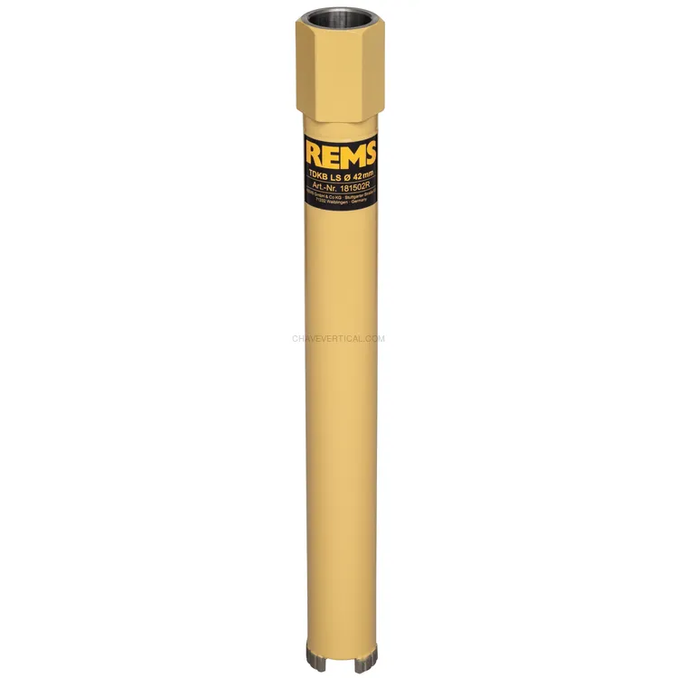Coroa Diamantada Seca REMS TDKB LS 42 x 320 MM UNC 1 1/4