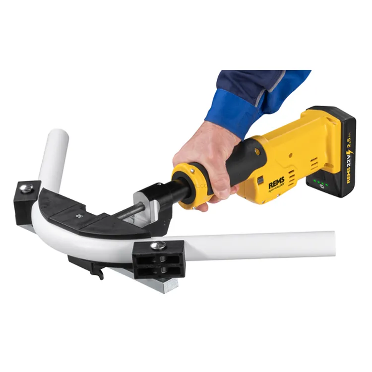 Curvadora de Tubos a Bateria REMS Hydro-Swing 22V Set 16+18+20+25/26+32