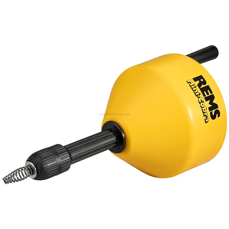 Desentupidor Manual de Tubos REMS Mini-Cobra Ø 20–50 (75) MM com Espiral 8 MM x 7,5 M