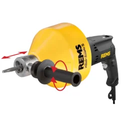 Desentupidora Elétrica de Tubos REMS Mini-Cobra S VE Ø 20–50 (75) MM 630 W 950 RPM