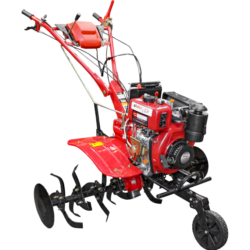 Motoenxada com Arranque Elétrico BRICOFERR 250CC 6HP 110CM