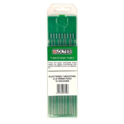 Elétrodos de Tungsténio Verde SOLTER 100% Puro