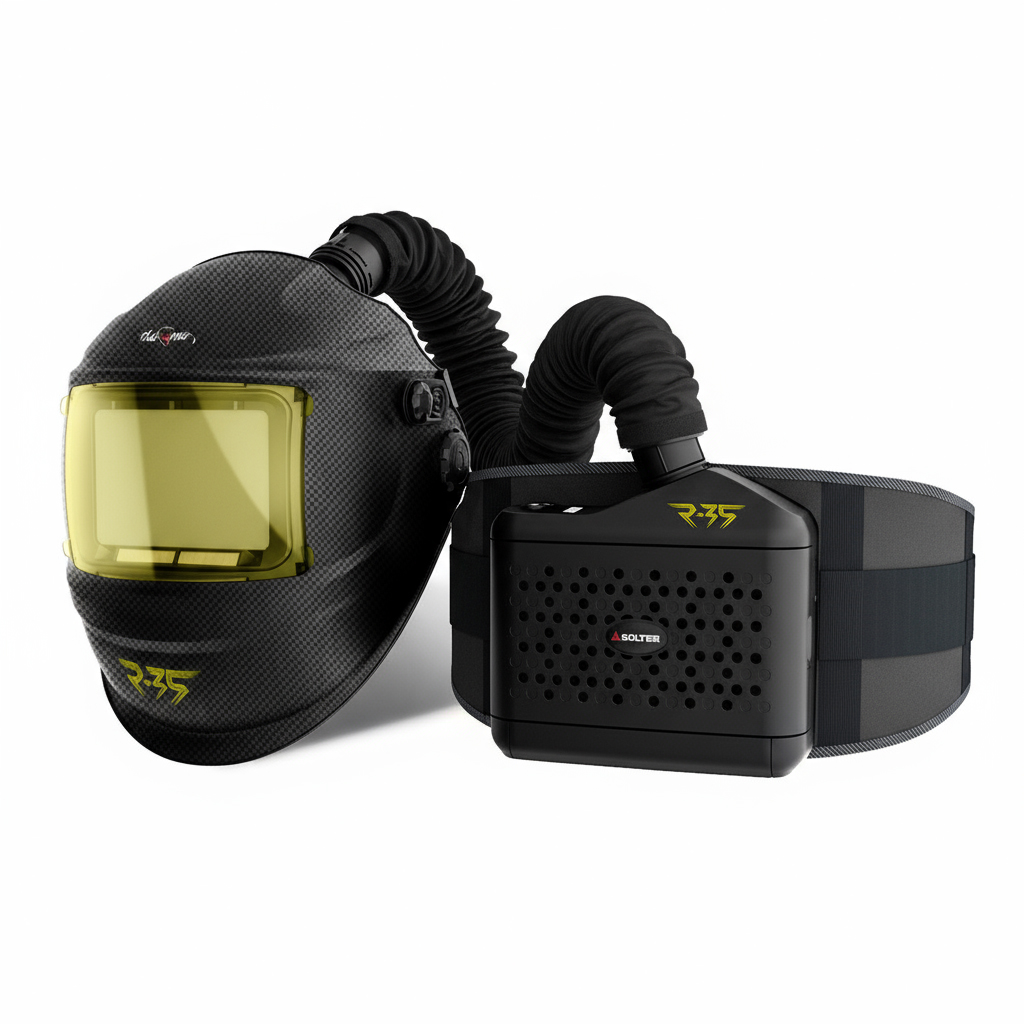 Máscara de Soldadura R-35 FLOW PRO SOLTER