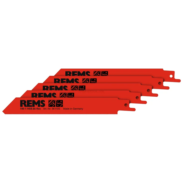 Lâmina de Serra REMS 150-1 Pack 5 Unidades para Serras de Sabre