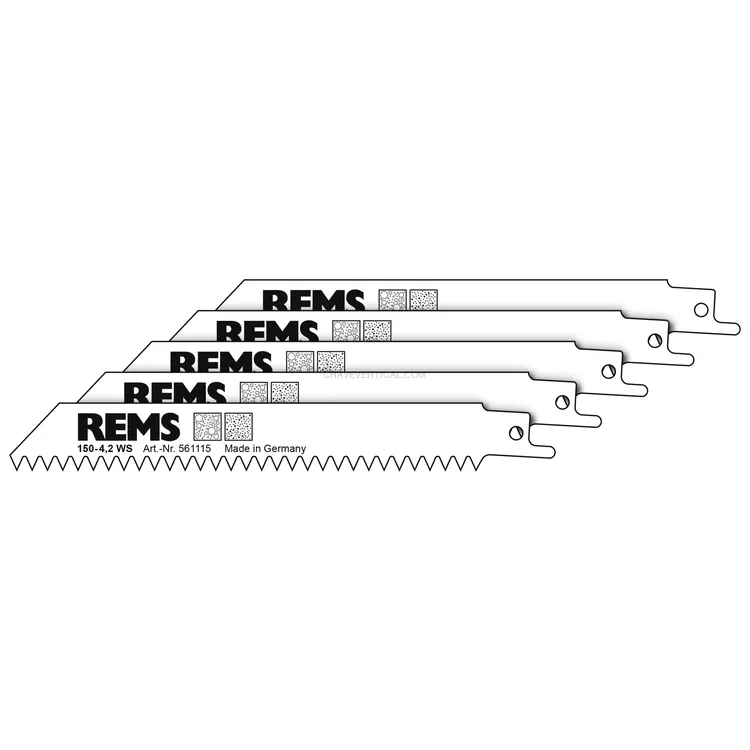 Lâmina de Serra REMS 150-4,2 Pack 5 Unidades para Serras de Sabre