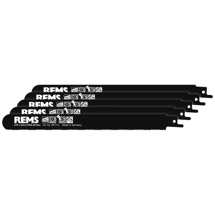 Lâmina de Serra REMS 210-1,8/2,5 Pack 5 Unidades para Serras de Sabre
