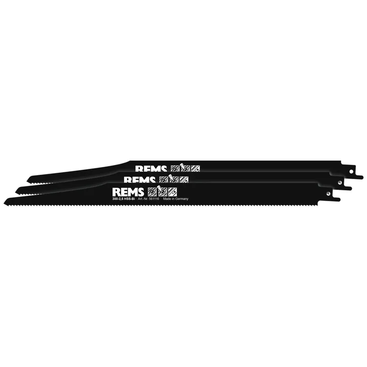 Lâmina de Serra REMS 300-2,5 Pack 3 Unidades para Serras de Sabre Lâmina de Serra REMS 300-2,5 Pack 3 Unidades para Serras de Sabre