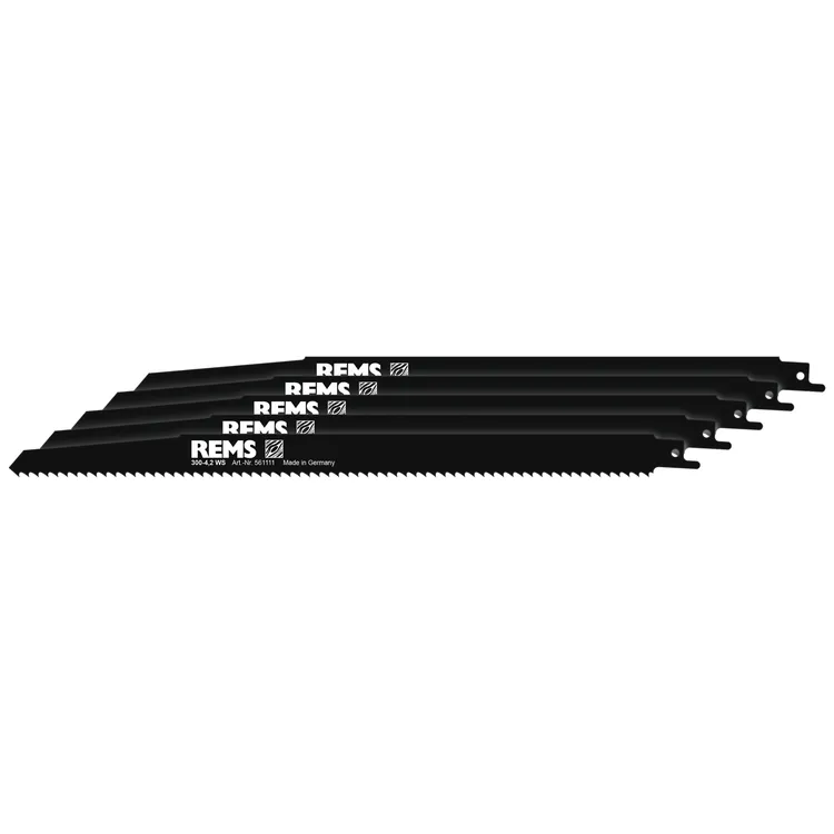 Lâmina de Serra REMS 300-4,2 Pack 5 Unidades para Serras de Sabre Lâmina de Serra REMS 300-4,2 Pack 5 Unidades para Serras de Sabre
