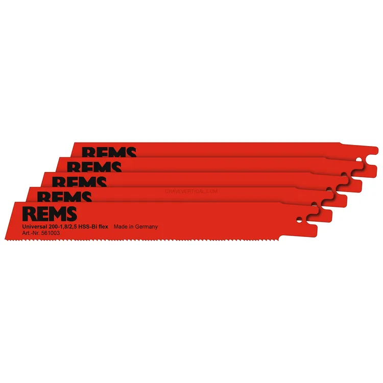Lâmina Universal REMS 200-1,8/2,5 Pack 5 Unidades para Serras de Sabre