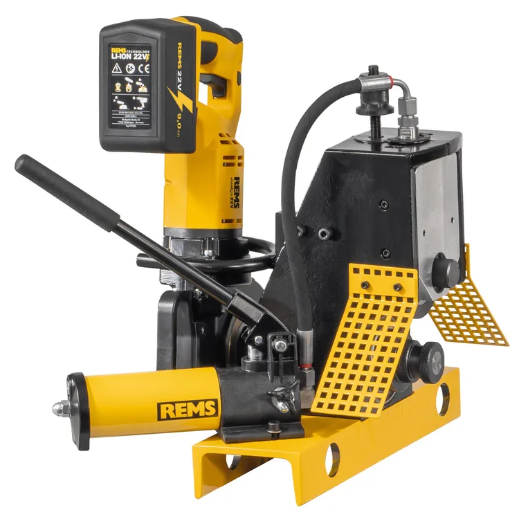 Máquina de Ranhurar a Bateria REMS Collum 22V DN 25–300 / 1–12 POL