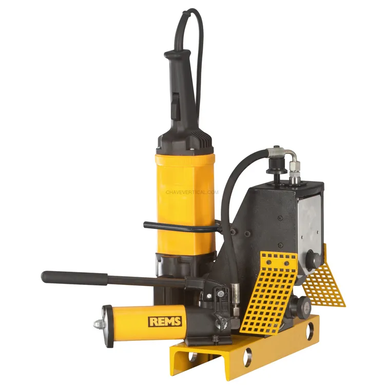 Máquina de Ranhurar Tubos REMS Collum 2 1700 W DN 25–300 / 1–12 POL Máquina de Ranhurar Tubos REMS Collum 2 1700 W DN 25–300 / 1–12 POL