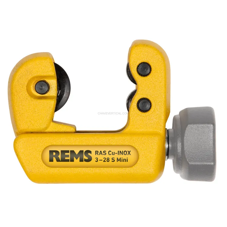 Mini Corta-Tubos REMS RAS Cu-INOX 3–28 S com Rolamentos Ø 3–28 MM