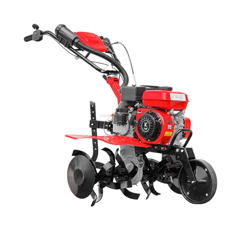 Motoenxada 7HP 2+1 C/ Abre-Regos KAWAPOWER 210CC 90CM