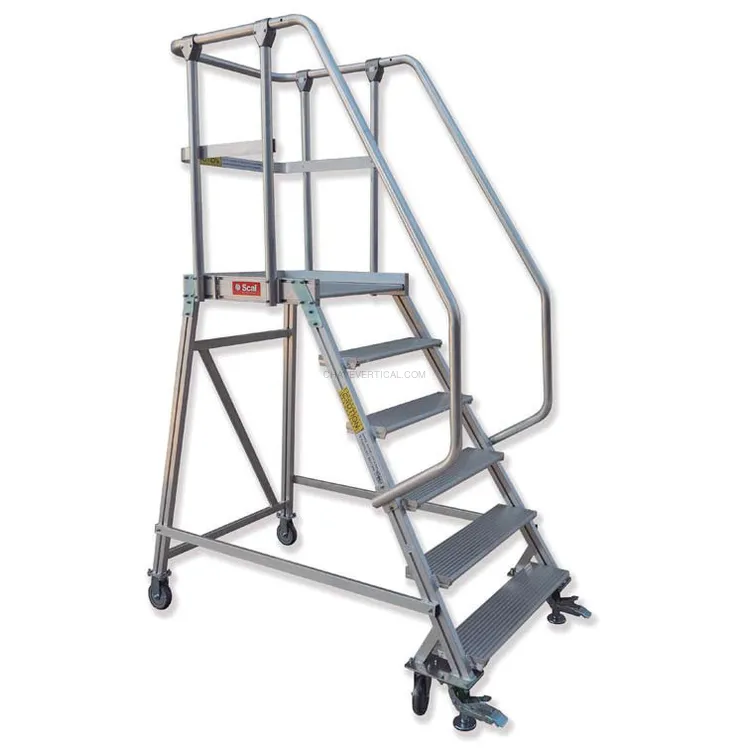 Plataforma de Trabalho em Alumínio SCAL ALX 60-06 6 Degraus 150 kg