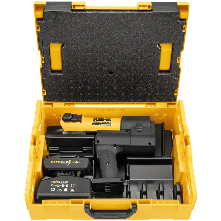 Prensadora a Bateria REMS Akku-Press E 22V A1-32 kN Basic-Pack