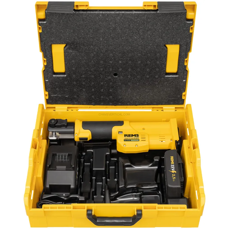 Prensadora a Bateria REMS Mini-Press S 22V A2-22 kN Basic-Pack