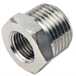 Redução/União Metálica POWERED 1/4″ F x 1/2″ M
