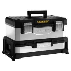 CAIXA DE FERRAMENTAS GALVANIZADA COM GAVETA STANLEY