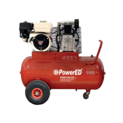 COMPRESSOR 100L MOTOR HONDA GASOLINA 5HP PWB100/5G POWERED