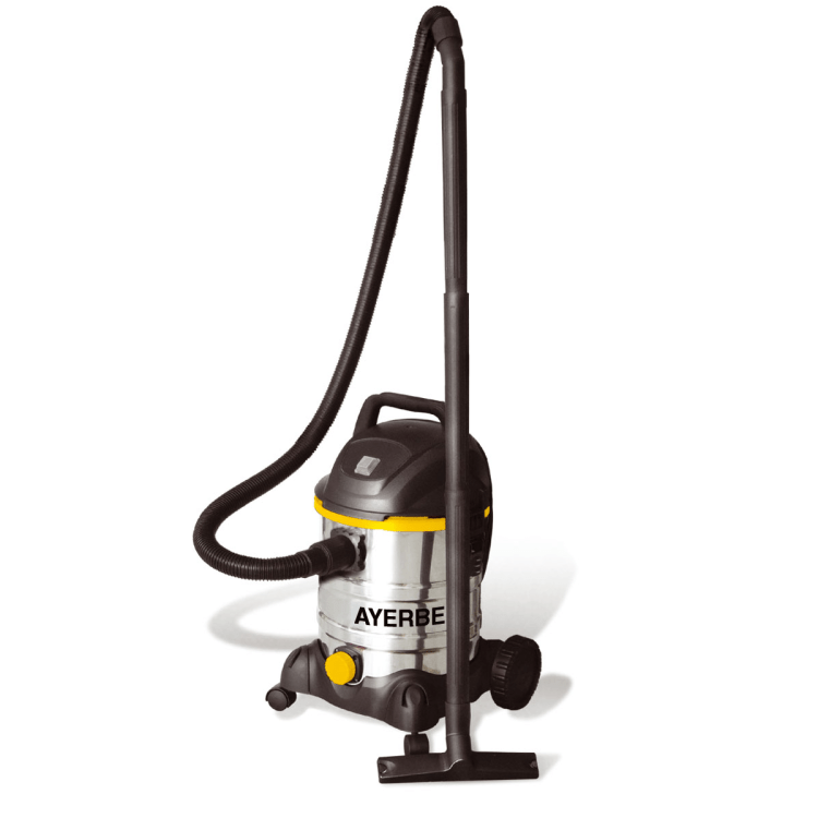Aspirador de Sólidos e Líquidos AYERBE 1300-INOX 1300W 20L 230V