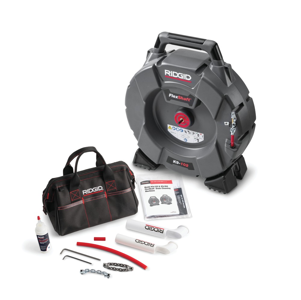 MÁQUINA DE DESENTUPIMENTO DE TUBAGENS DE ALTA VELOCIDADE RIDGID