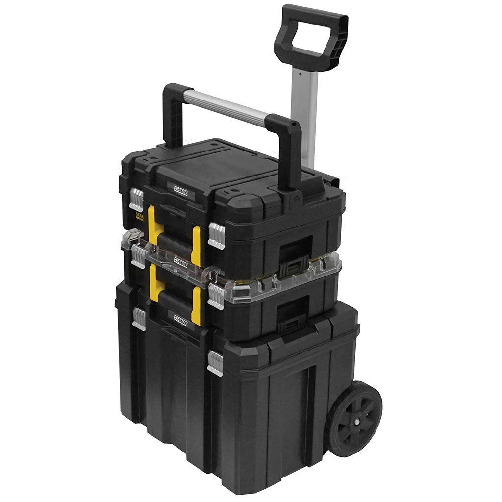 Torre de 3 Módulos TSTAK STANLEY FatMax Sistema Modular Empilhável