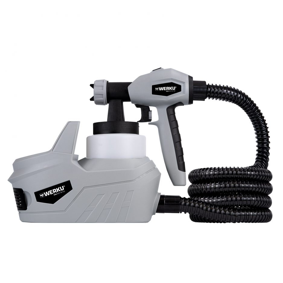 PISTOLA DE PINTURA DE SUCCAO DE TURBINA 650W WERKU 1