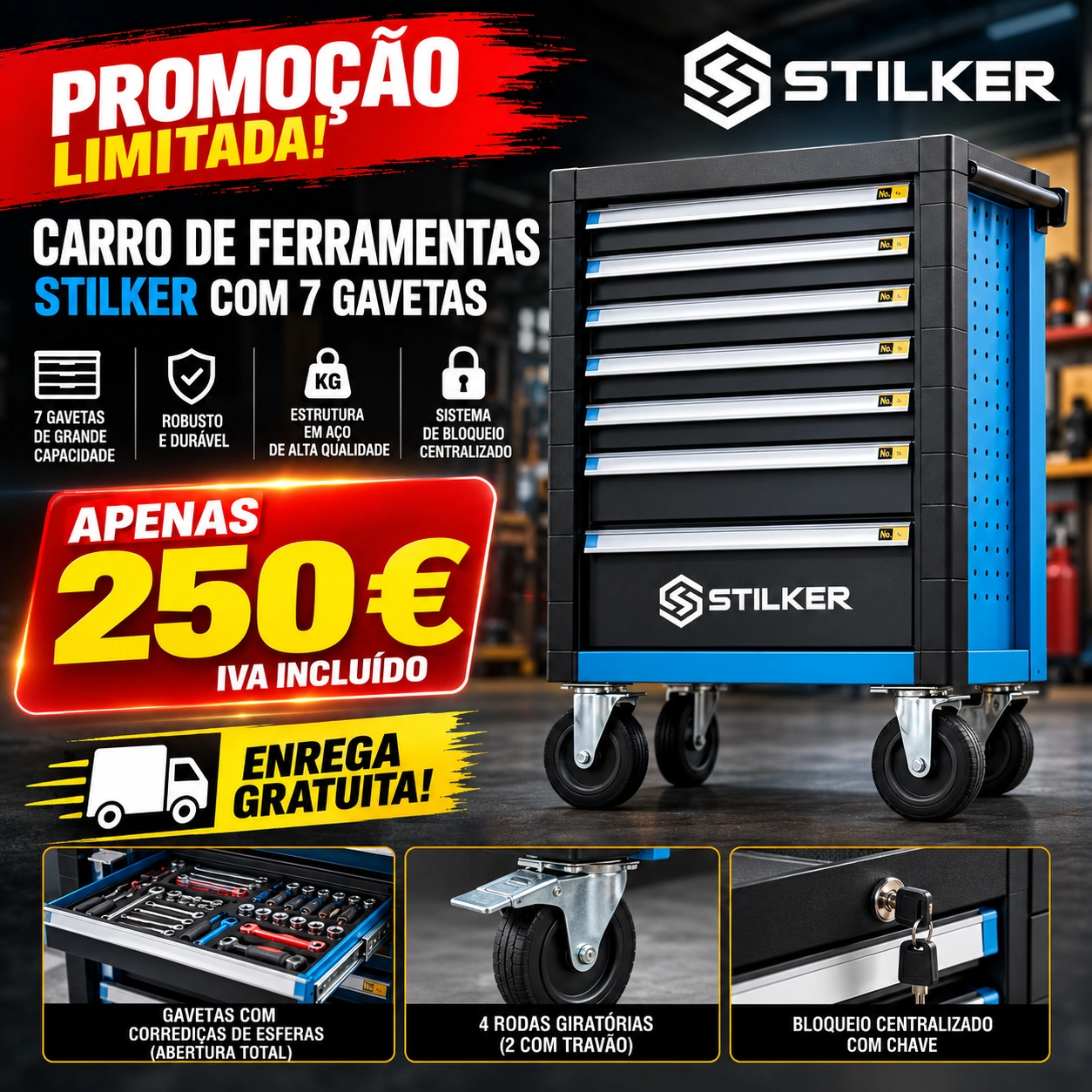 Equipar uma oficina