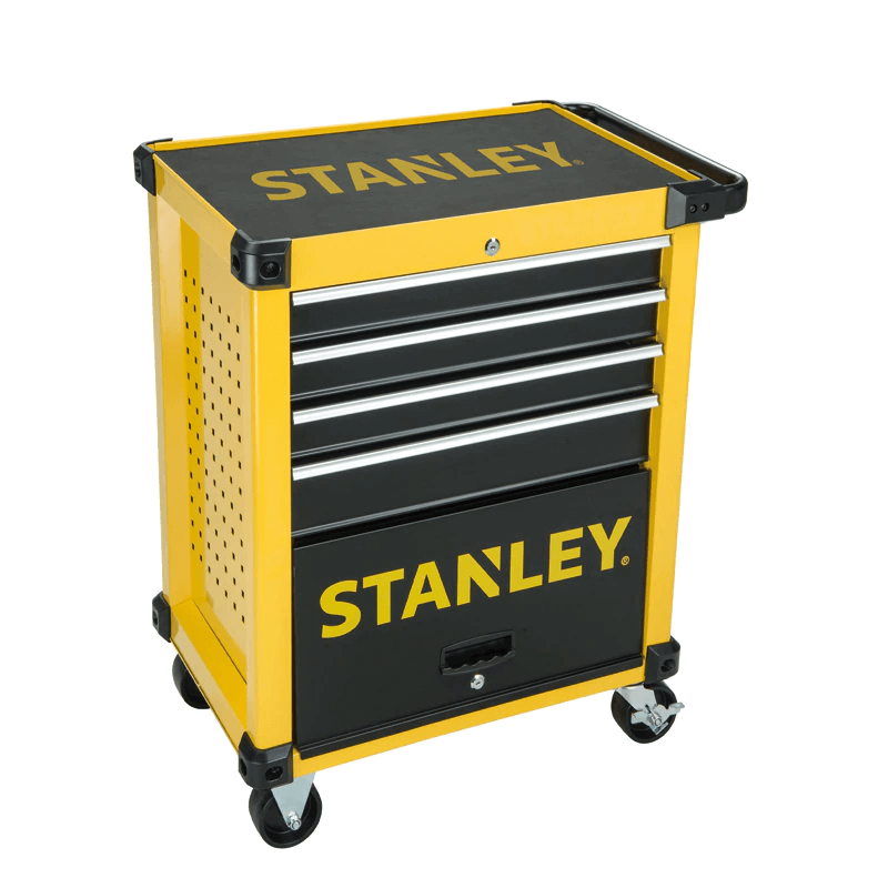 CARRO METÁLICO PARA OFICINA 4 GAVETAS STANLEY
