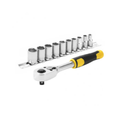 JOGO DE ROQUETE 1/4" 72 DENTES STANLEY